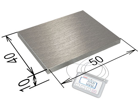 Industrial Scale LWM (25-100kg) P1 dimensions