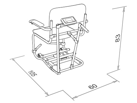 Waga krzesełkowa wymiary
