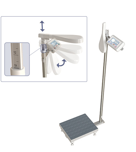 Waga osobowa ze wzrostomierzem mechanicznym WE150P3 M